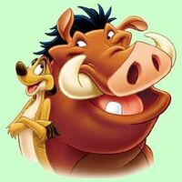 Bild The Lion King's Timon & Pumbaa